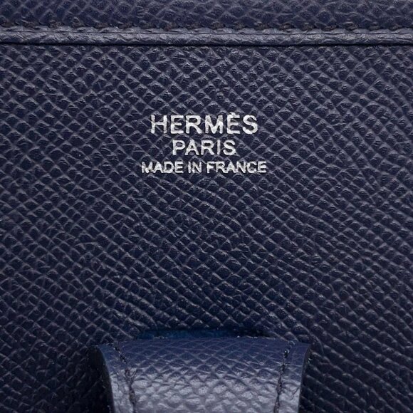 HERMES Evelyne3 Size PM Epsom Blue Indig - Picture 12 of 13